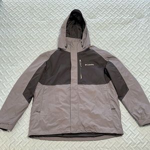 Columbia Men’s 2-in-1 Omni-Heat Interchange Jacket (Size XL) - Gray/Black